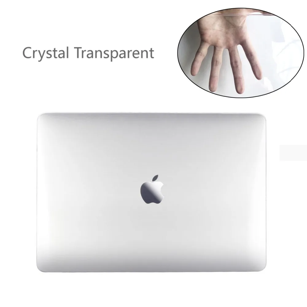 Matte Crystal Laptop Case For Apple Macbook Air 11 12 13 inch model Cover For macbook Retina pro 13 with touch Bar ID A1932