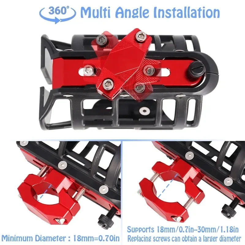 

Motorcycle Water Cup Holder Can Be Used To Enlarge The Capacity of The Water Cup