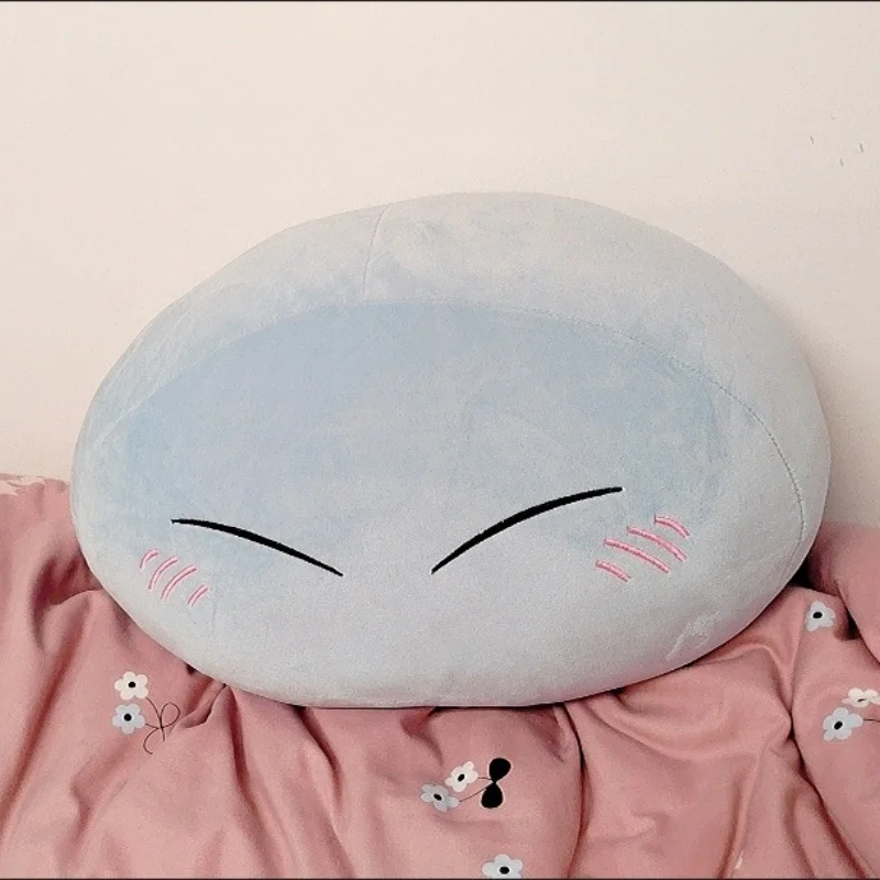 Rimuru Randapparatuur Slime Kussen Kussen Demon Lord Cute Lord Dango Ronde Pluche Bal Anime Pluche Pop Collectie Speelgoed Cadeau