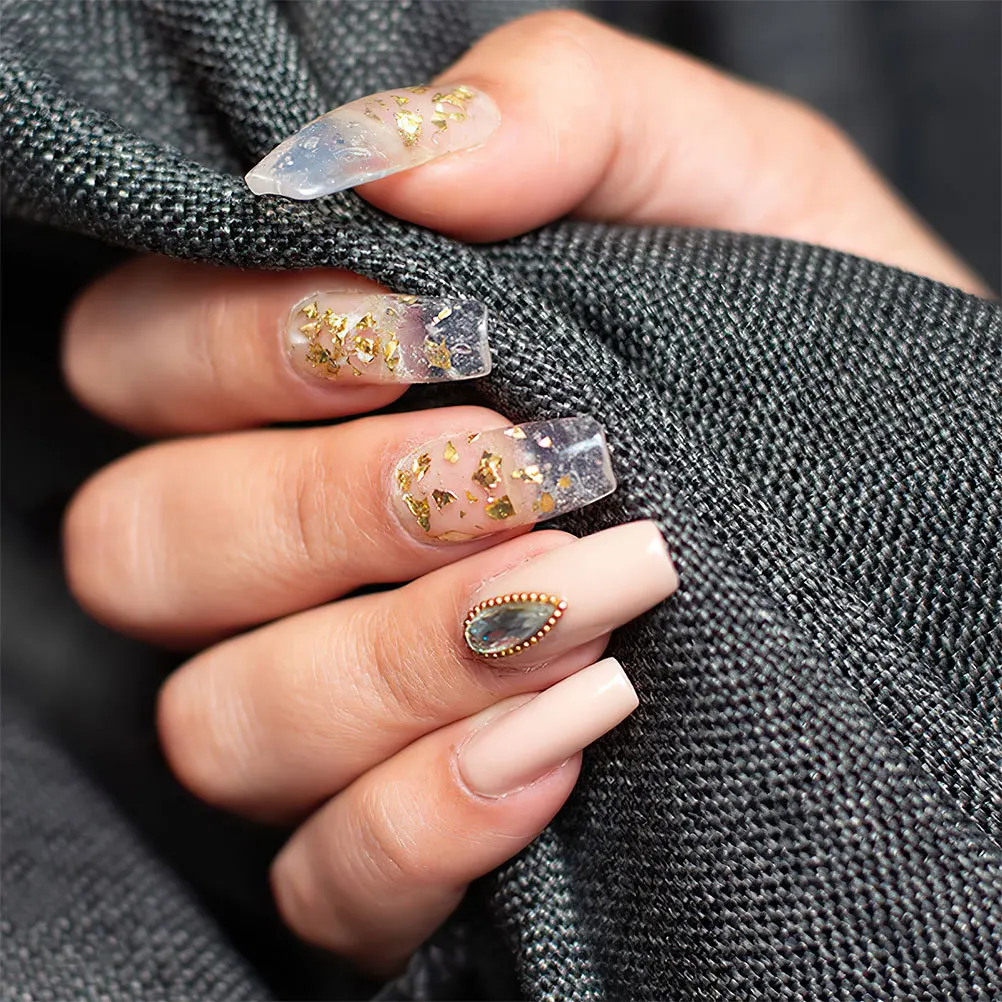 

3Sets Gold Foil Sheets Decorative Imitation Foil Paper DIY Furnishings Crafts Handcrafts Art Supplies Festival