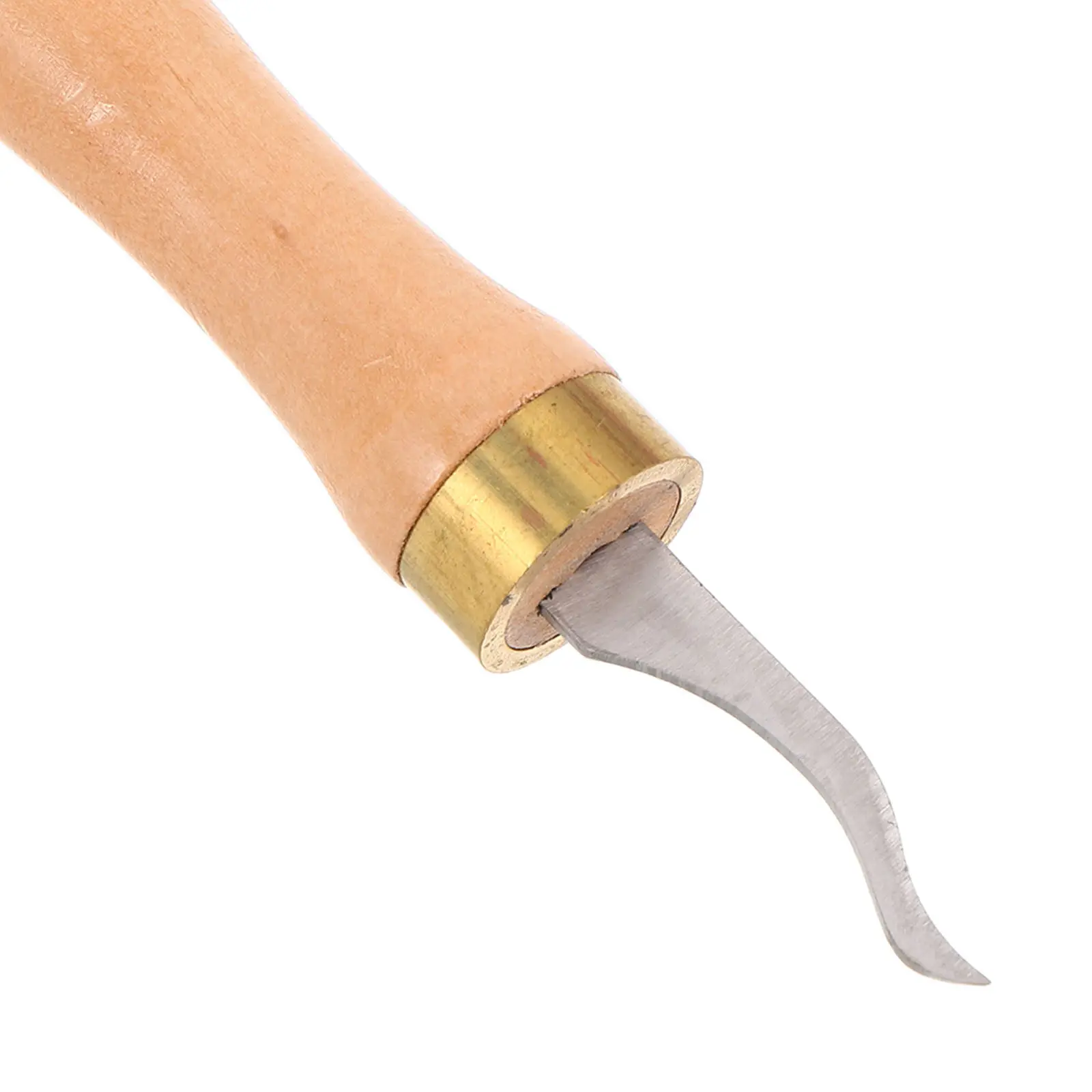 Violin Repair Groove Knife with Comfortable Wooden Handle Luthier Tool for Groove Cleaning and Shaping Violin Making Tools Knife