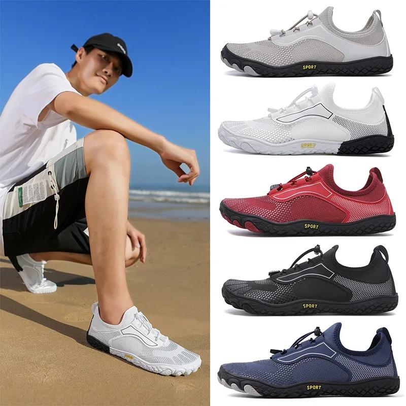 

New Outdoor Hiking Shoes Quick-drying Adult River Tracing Shoes Beach Swimming Wading Shoes Mountaineering Five-finger Shoes
