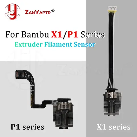 For Bambu Lab X1 X1C P1P P1S A1 A1mini Extruder Filament Sensor Replacement Parts for 3D Printer Accessories