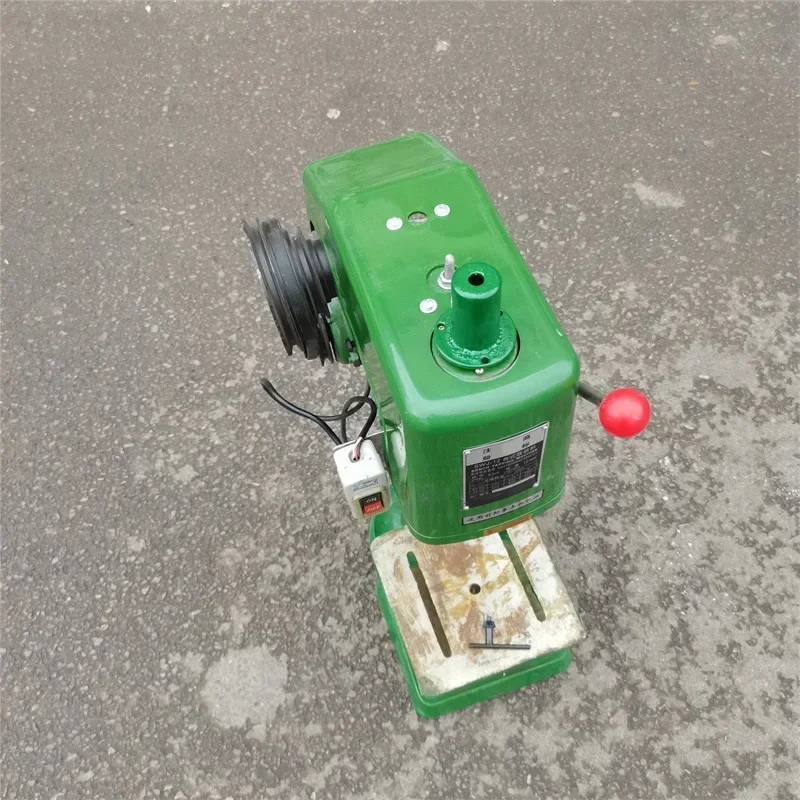 Vertical electric tapping machine, high-speed bench drill with reasonable structure SWJ-12 desktop tapping machine