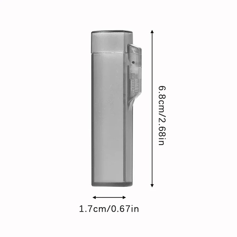 Transparent Plastic Toothpick Box Portable Toothpick Holder