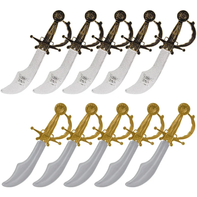 Patchs pour les yeux sur le thème du capitaine, épée, télescope, boussole, cadeau d'anniversaire pour enfants, décoration d'Halloween, accessoires Kiev illage, 7.5