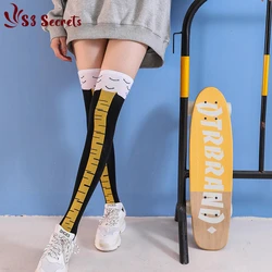 Chicken Paw Stocking Over-knee Pressure Thin Leg Long Stockings Women Spring Autumn Winter Middle High School Girls Funny Socks