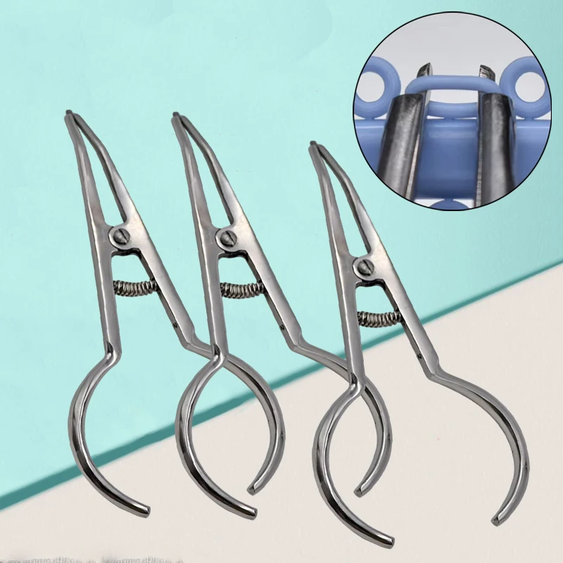 

Dental Forceps 3PCS Stainless Steel Orthodontic Plier for Elastic Ligature Ties Removal Dental Ortho Tool