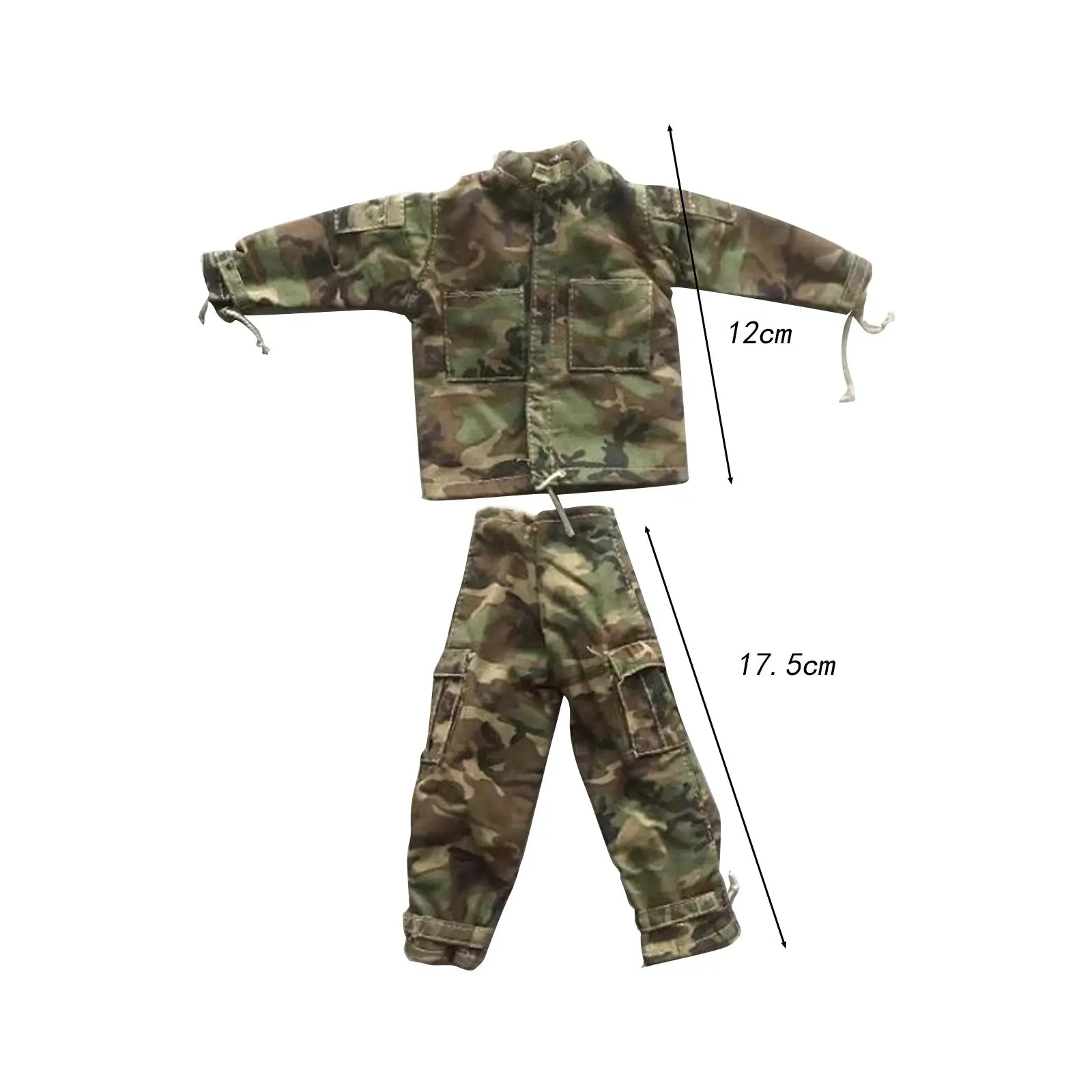 1/6 Male Figure Jungle Suit Jacket and Pants for 12'' inch Soldier Figures