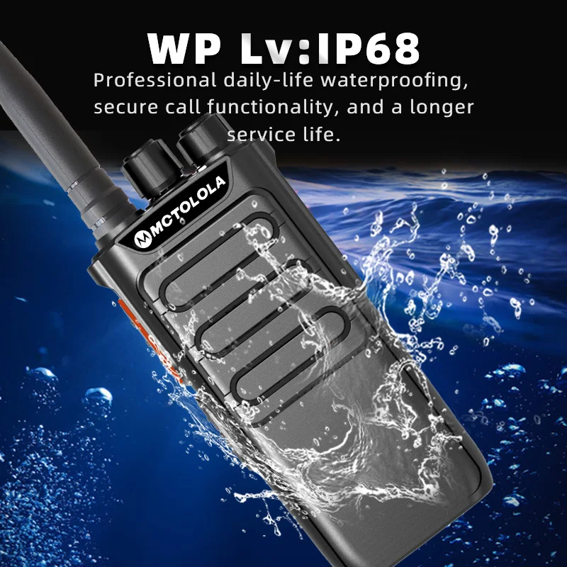 جهاز اتصال لاسلكي مقاوم للانفجار XT-170 IP68 جهاز محمول مقاوم للماء لمواقع البناء في حقول زيت الغاز الطبيعي ومنجم الفحم