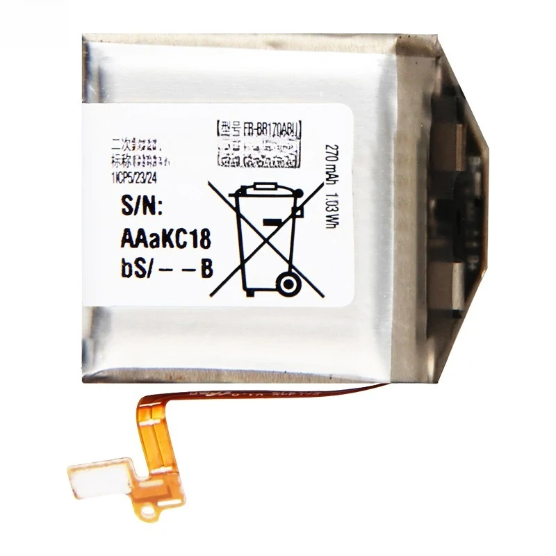 Brand New EB-BR170ABU 3.85V 270mAh Replaceable Smart Watch Battery for Samsung Galaxy Buds SM-R170 EP-QR170 High Quality