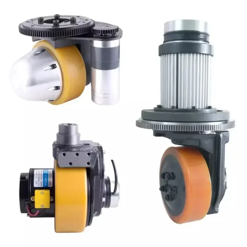 

forklift steering drive wheel heavy duty electric for floor cleaning equipment load movers drive system dc motor