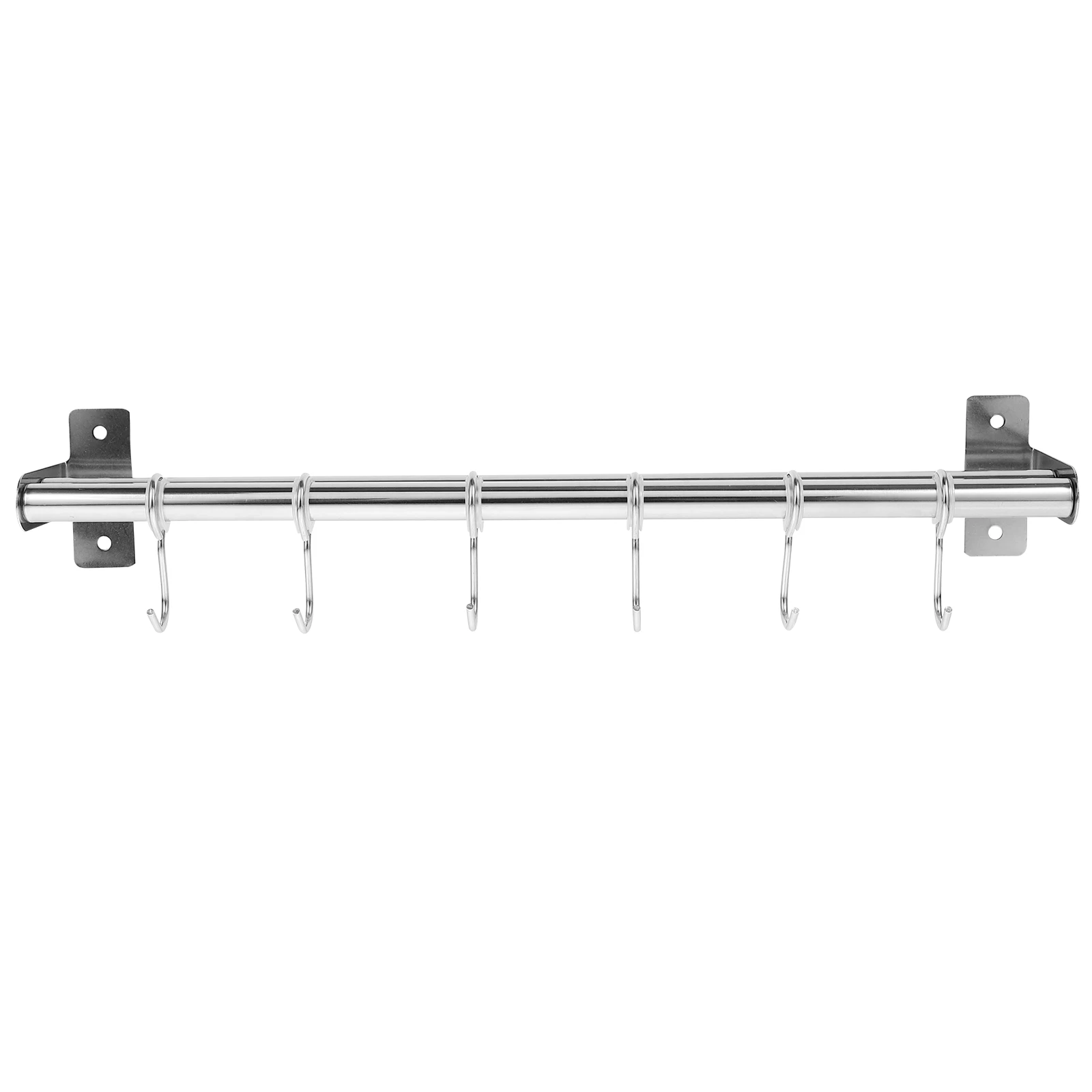 

Double Bar Stainless Steel Mount Pot Pan Hanger Bath Towel Bar Kitchen Holder Hanging Rack Organizer for Bathroom