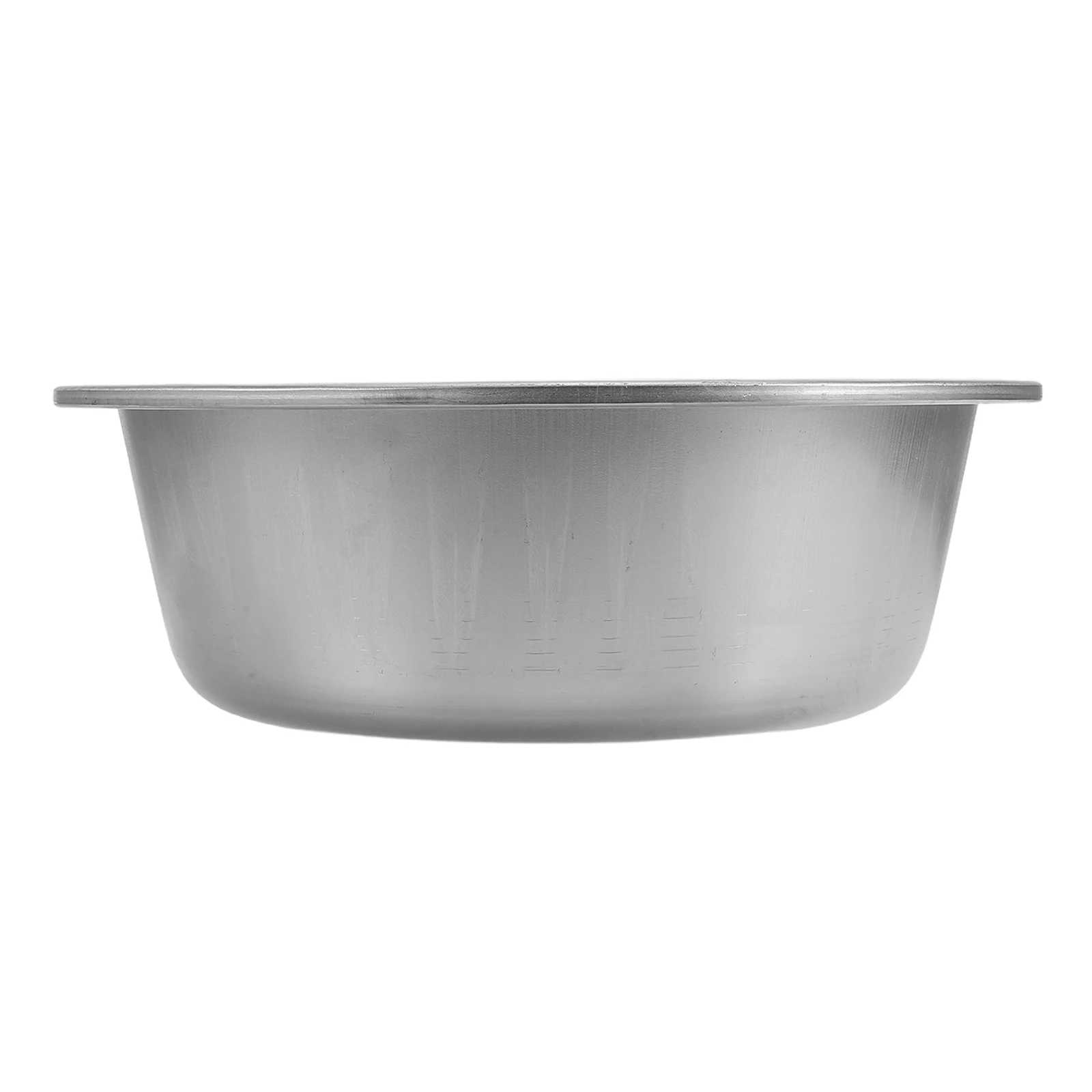 

Aluminum Basin Large Kitchen Vegetable Bowl Round Preparation Fruit Washing Food Mixing Dish Tub Small Metal Classic