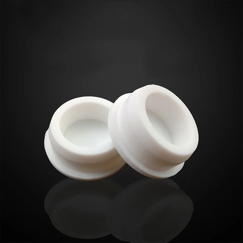 Bore 6.8mm-201.5mm WHITE Silicone Rubber Hole Plugs Blanking End Cap Pipe Inserts Bungs Seal Cover T Type Stopper Dustproof Plug