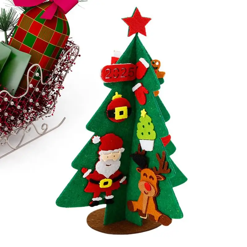 

Christmas Tree Making Kit Multipurpose Christmas Craft Ornament Christmas Tree Kit Small Children's Christmas Tree Holiday Art