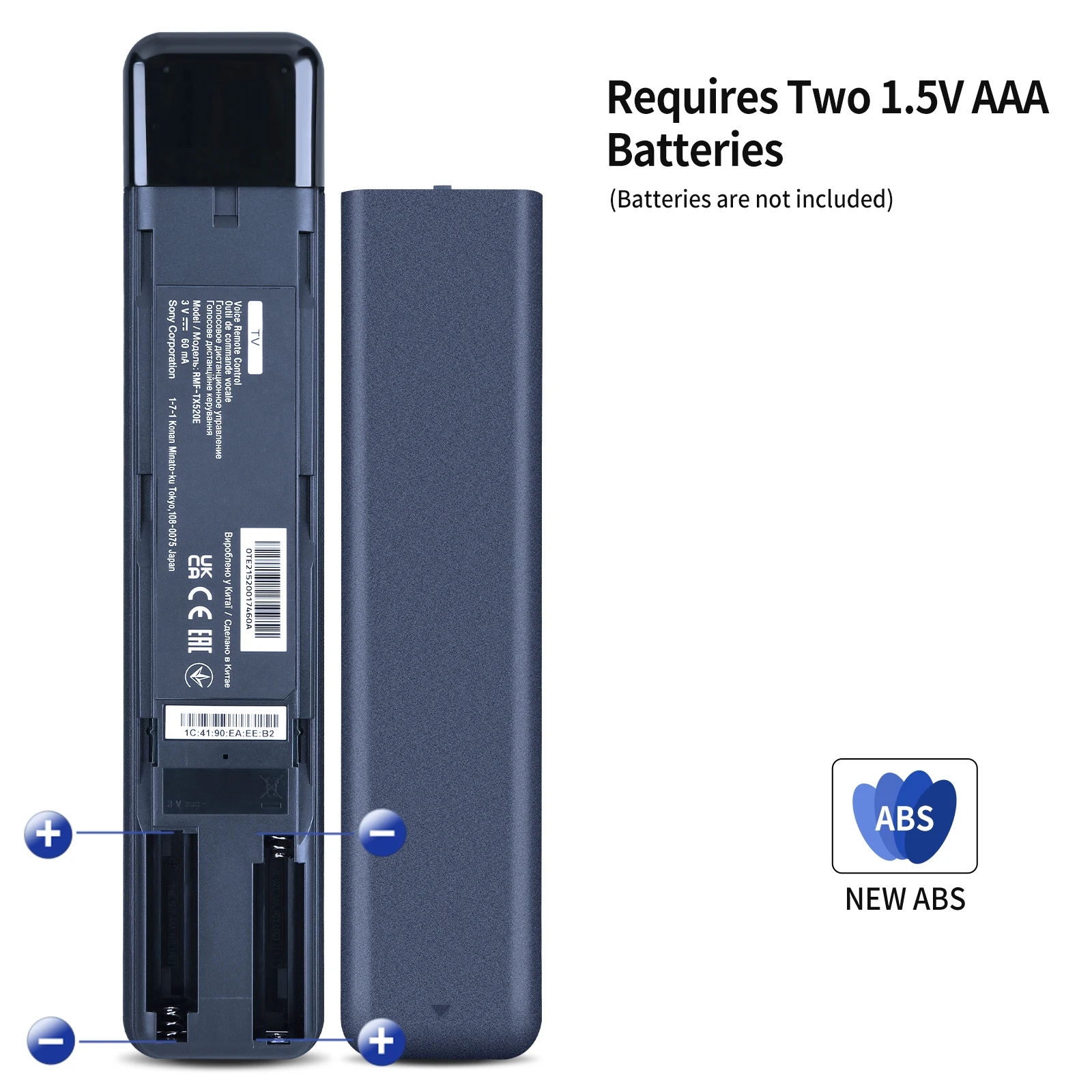 Original Remote Control RMF-TX520E / RMFTX520E for Sony TV KD-65X80 KD-75X80J