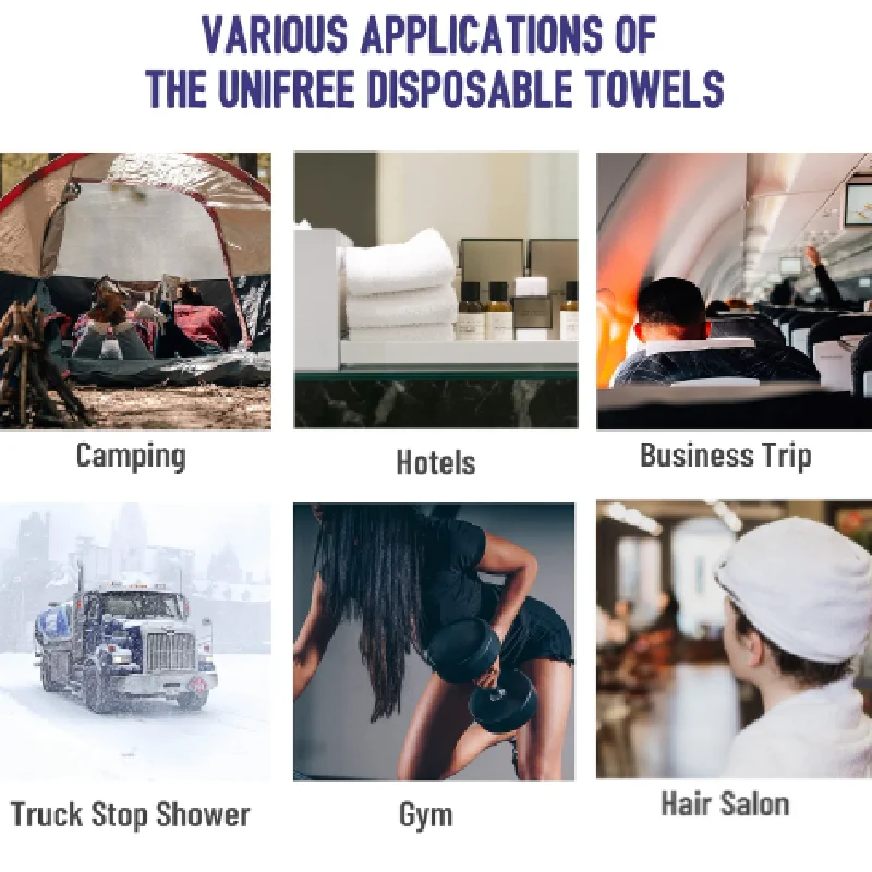 Disposable Bath Towels, Body Towel Ultra Soft Quick Dry Portable Travel Towel for Hotel Camping Gym Spa Personal Care Pet Towels