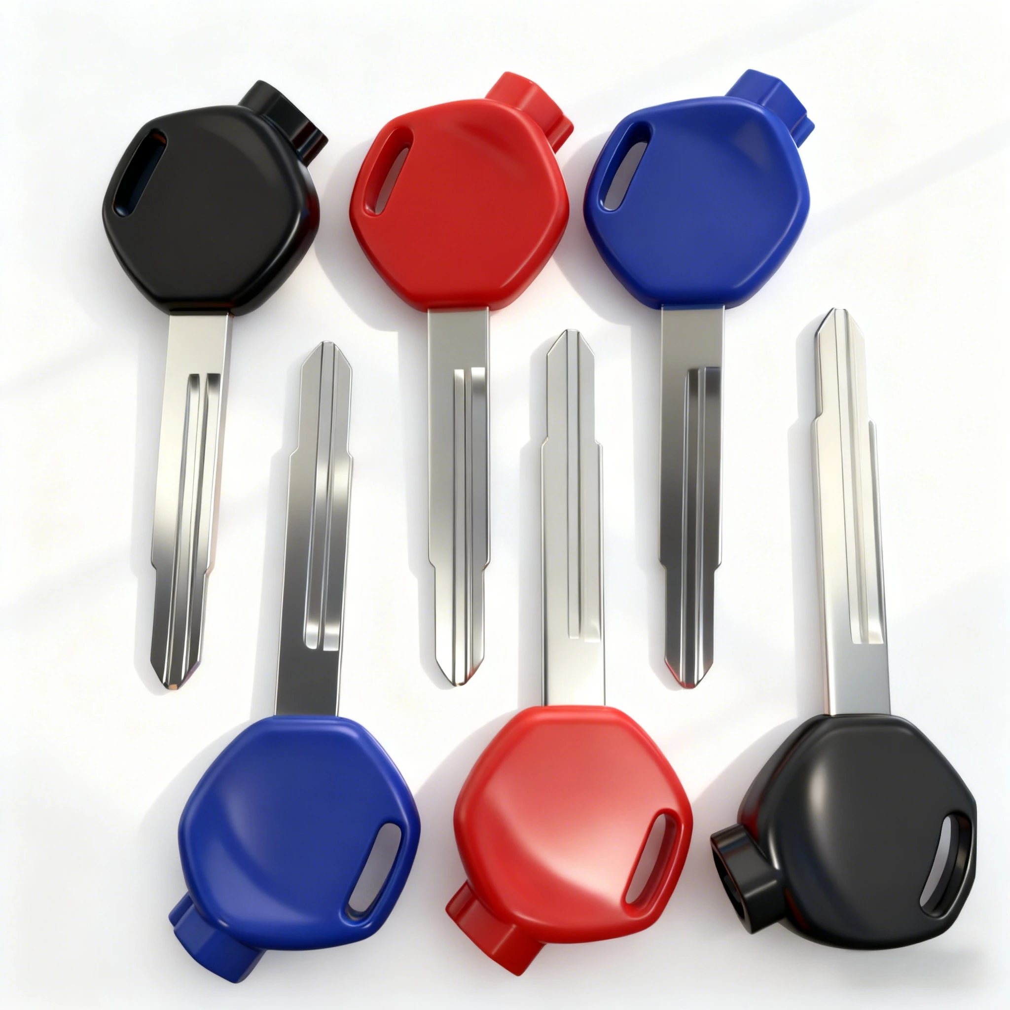 

For Honda New Continental Wuyang key Zoomer DIO 56 Z4 Z125 SCR100 WH110 motorcycle key with magnet sticker Motorcycle key