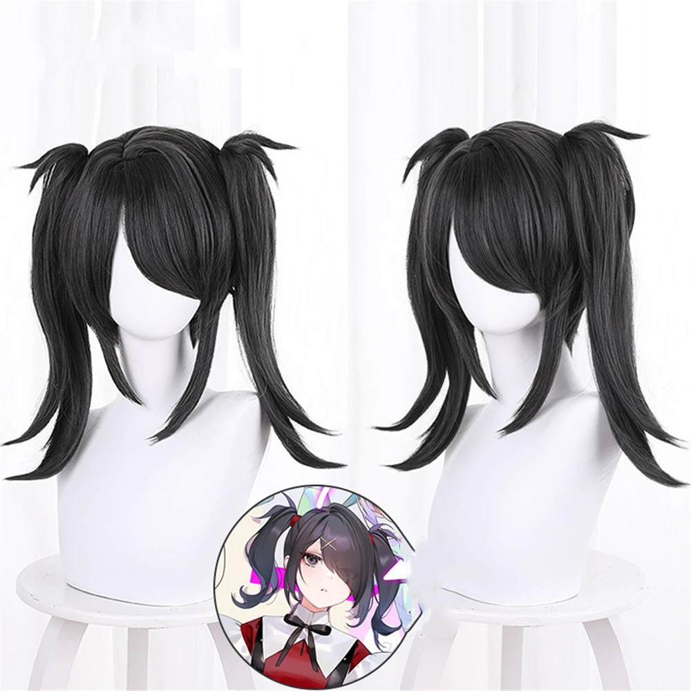 Game Needy Girl Overdose Ame Chan Cosplay Wig Game Cos NEEDY STREAMER OVERLOAD Cosplay Ame-chan Cosplay Black Hair