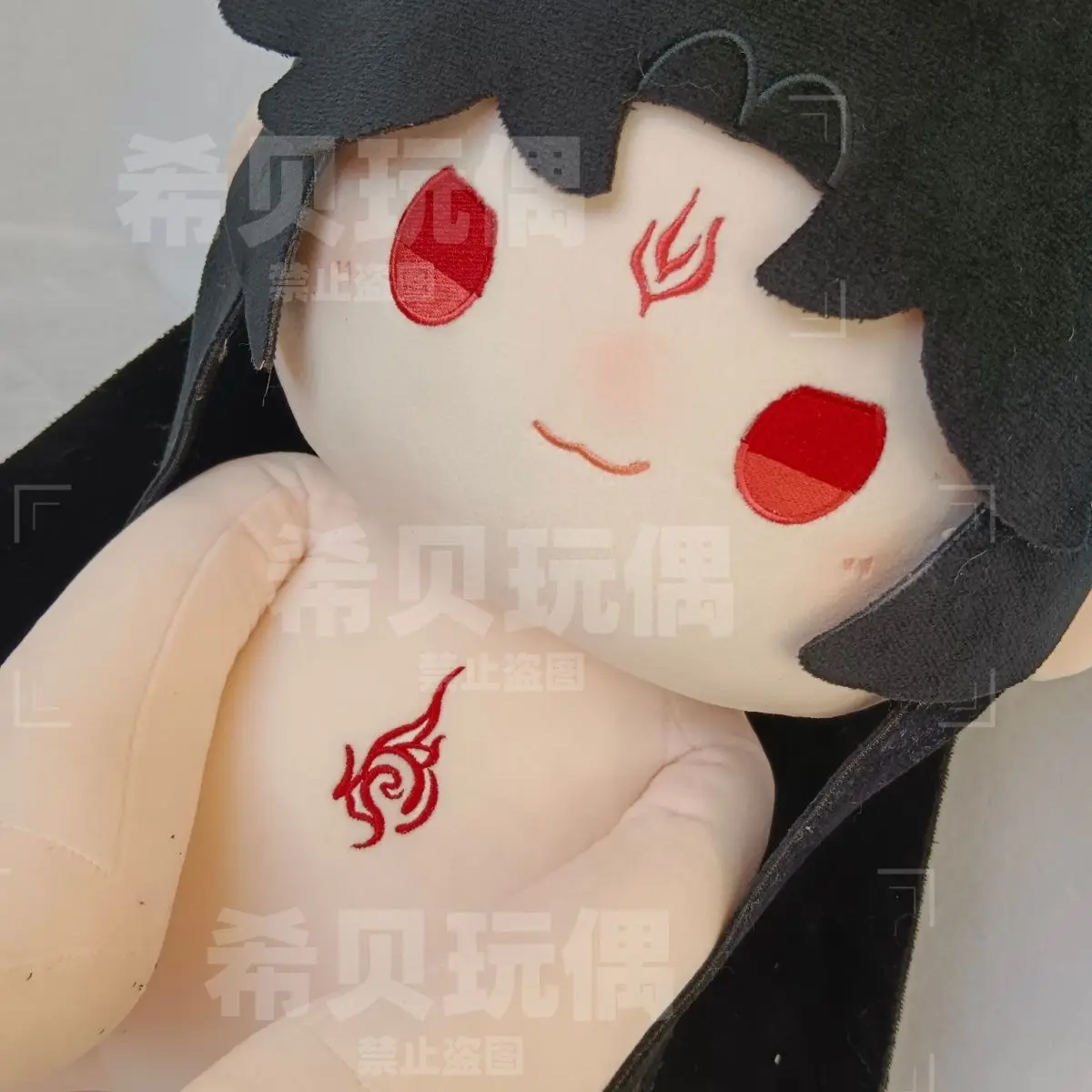 อะนิเมะ Scum Villain Self ประหยัดพลังงานระบบ Luo Binghe 40 ซม.ตุ๊กตาผ้าฝ้ายตุ๊กตาคอสเพลย์แต่งกายของเล่นท่านั่งหมอน