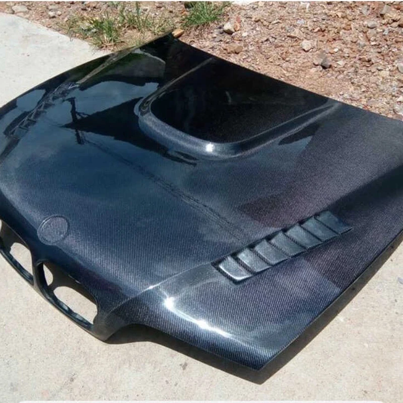 Perfect Fit  For  E39 520i 530i M5 Modified Carbon Fiber Engine Hood Bonnet 100% tested well