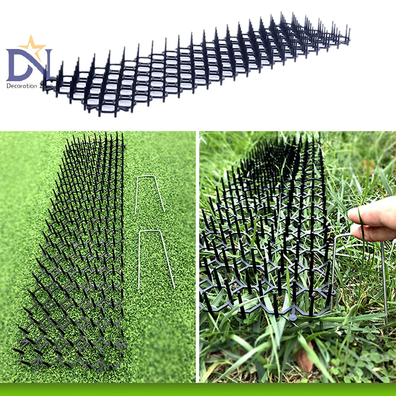 Garden Cat Scat Mat Anti Cat Dog Repellents Mat Deterrent Spike Mat Prickle Strip Dig Stop Outdoor Garden Supplies