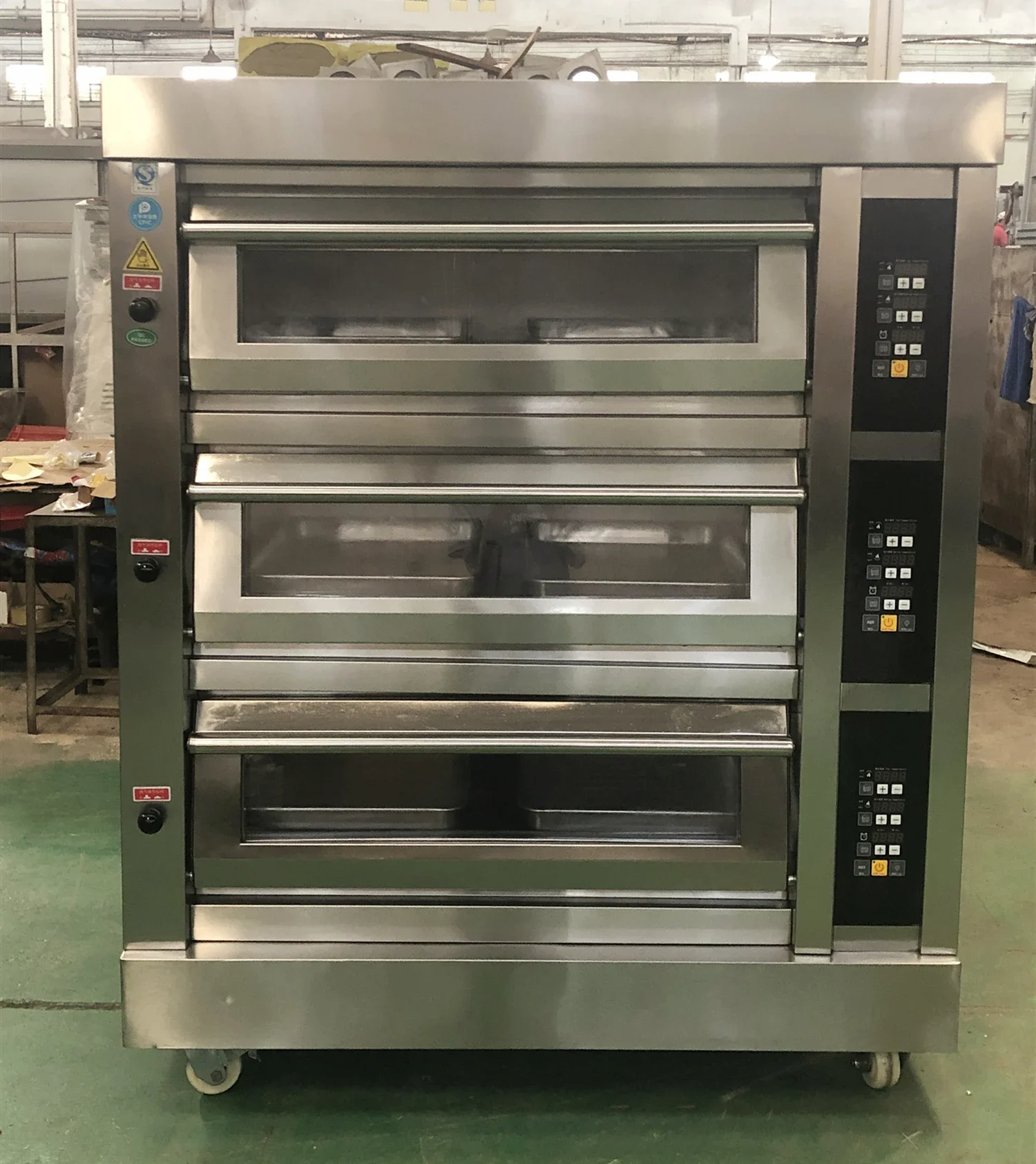 Food Deck Bakery Horno De para pan Panaderia industrial four A Gas pain Baking Pizza Cake Bread Oven Prices Other Snack Machines