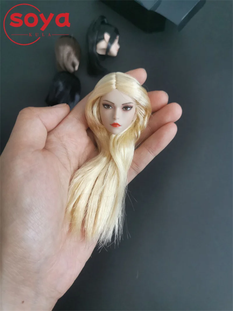 YMTOYS YMT073 1/6 정교한 메이크업 메이어 헤드 조각 모델 12인치 TBL PH 밝은 피부 군인 액션 피규어 바디 인형용