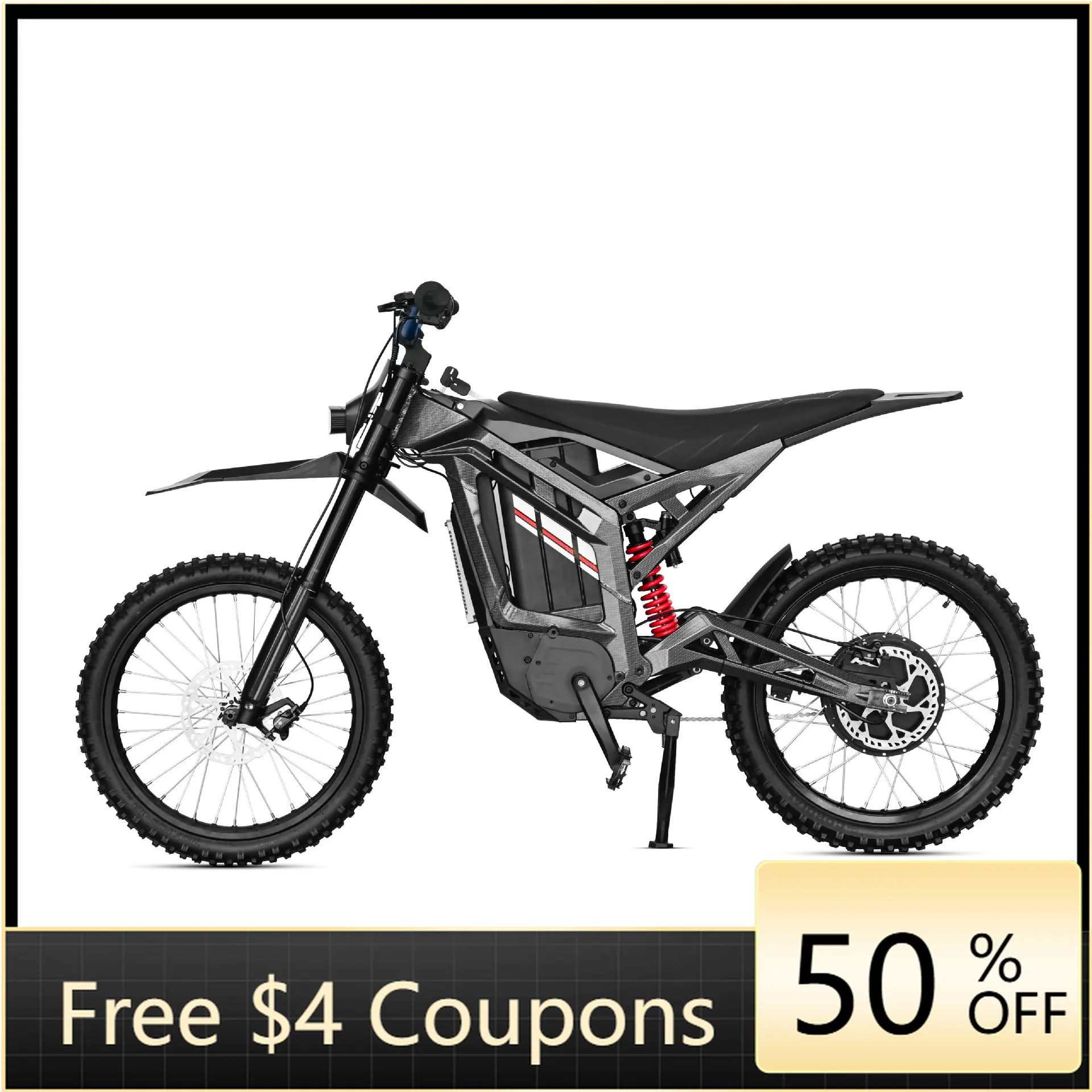 

Rs 1500W 72V 36AH Electric Off-Road Motorcycle Off-Road Motorcycle New Energy Aluminum Alloy Lithium Battery Off-Road Electric M