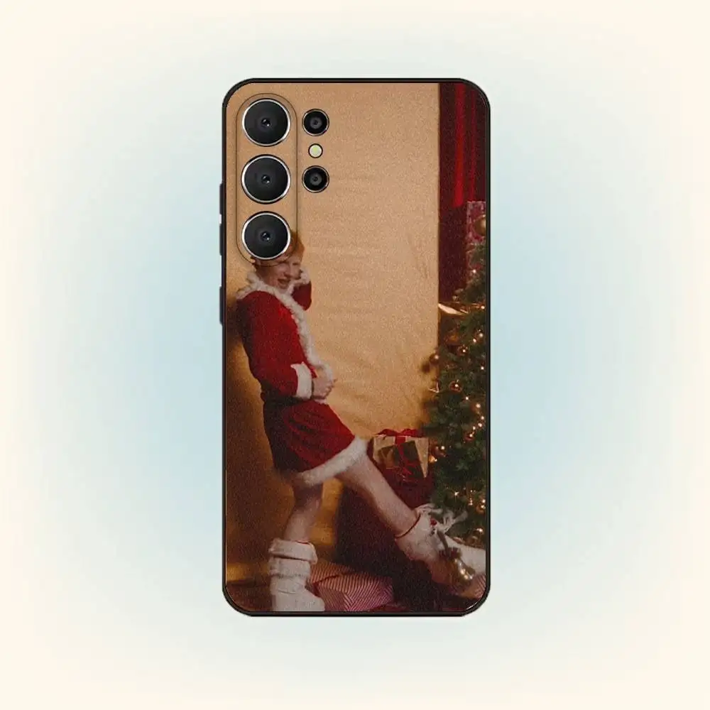 Ed s-sheeran gigs capa de telefone para samsung s25,24,23,22,30,21,10,9,ultra,plus,lite,fe capa preta macia