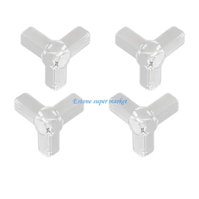 

090B 4Pcs/set Edges Guards For Furniture Baby Proofing Transparent Corner Protectors