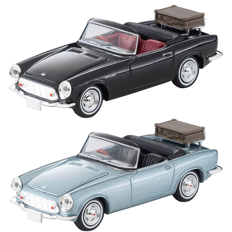 TAKARA TOMY TOMICA 혼다 S600 합금 압축 샤프트 미니어처 모델, 성인 장식, 소년 장난감, 생일 선물, 1:64 TLV LV-199c/d