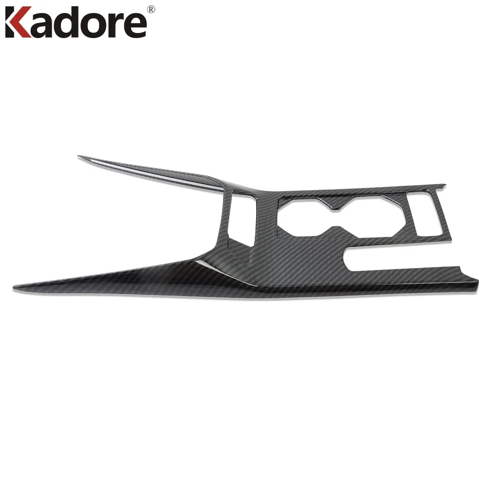 ل Volkswagen VW T-Cross 2018-2023 2024 2025 كأس الماء حامل لوحة غطاء إطاري الزخرفية ملصق الكسوة اكسسوارات التصميم #2