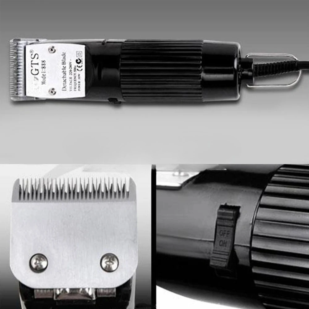 Electric Pet Shaver High Power Pet Hair Clipper 30W 220V Dog Hair Clipper Pet Hair Shaving Equipment GTS888