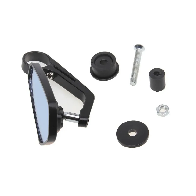 Motorbike Conversion Accessories Motorcycle Mirrors Diamond-shaped Anti-dazzle Curved Rod Mirrors