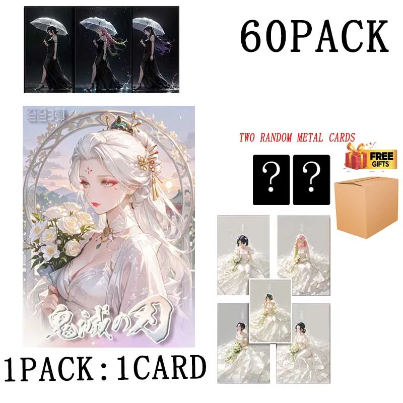 

Demon Slayer Cangcang Wenchuang Wholesales Collection Cards Wave 3 Booster Box Anime High Appearance Playing Cards Toys