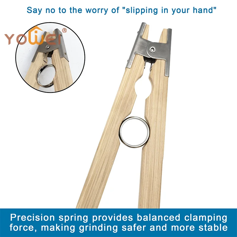 

Новейший деревянный зажим-держатель для колец 8/10 мм, инструмент для обработки ювелирных изделий, внешний держатель для колец, плоскогубцы-зажим для полировки