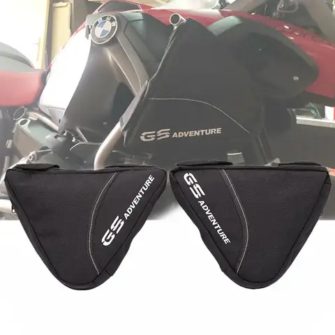BMW R1200GS 어드벤처 LC R 1200 GS 2014-2020 2019용 오토바이 프레임 크래시 바 방수 가방 수리 도구 보관 가방