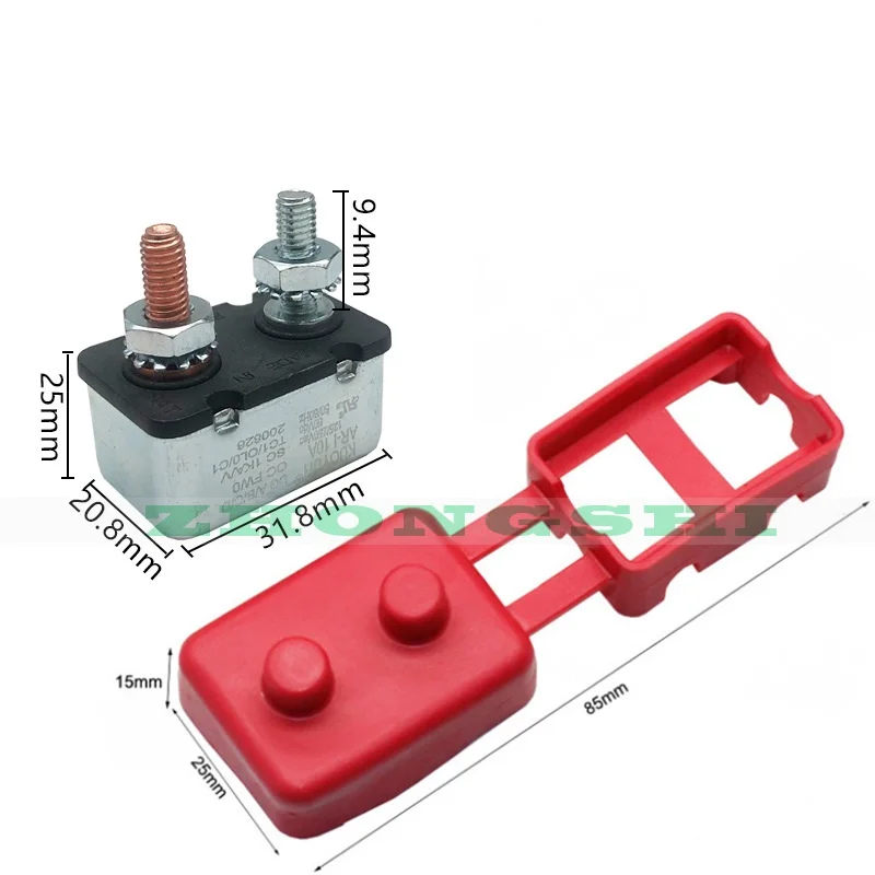 KUOYUH AR Series Auto Reset Car Mini Circuit Breaker 12V 24V DC 5A 10A 15A 20A 25A 30A