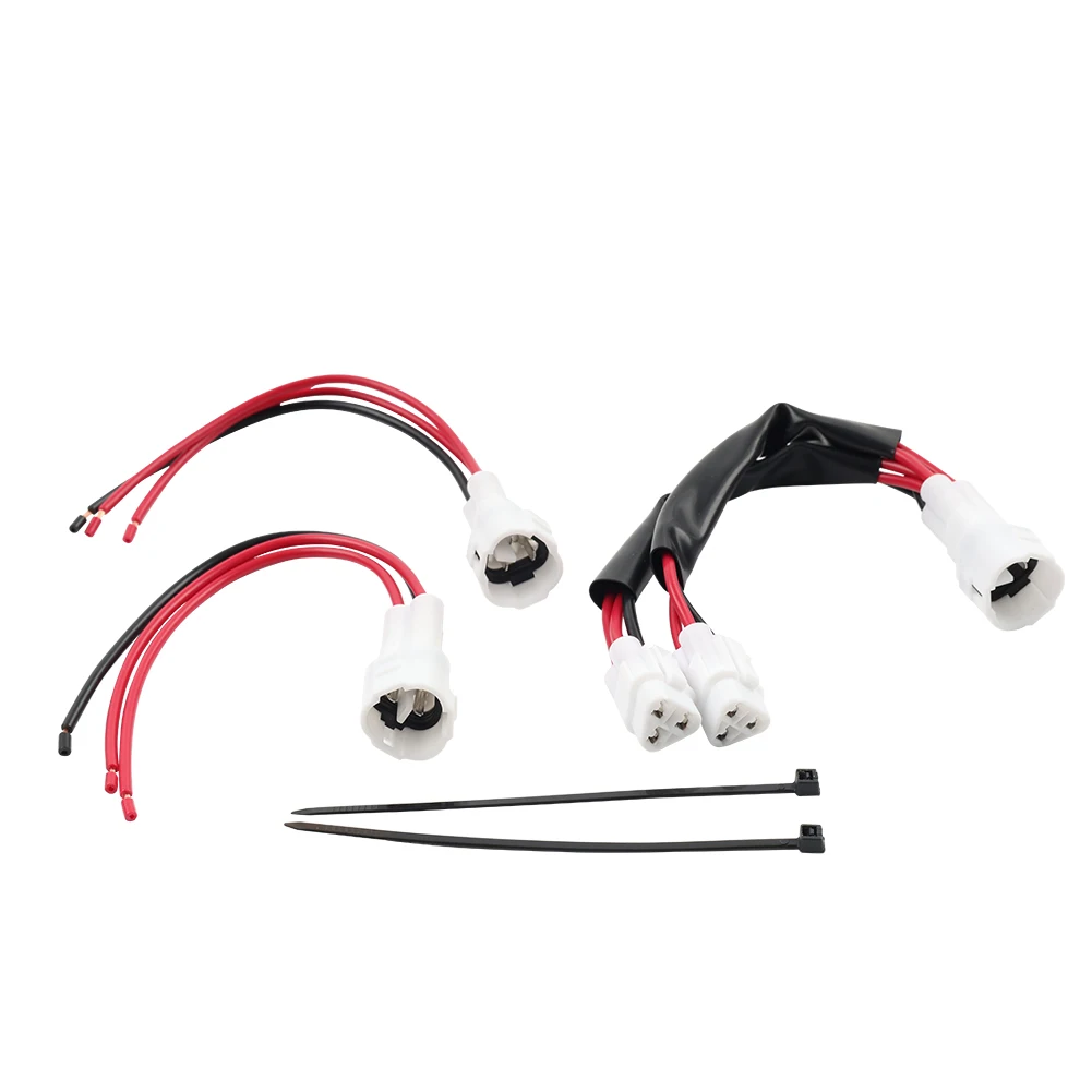 3Pcs Motorcycle Power Outlet Splitter Plug USB Charger Connector For Yamaha Tenere700 XTZ1200