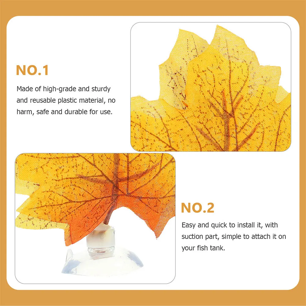 

3Pcs Betta Fish Leaf Pad Habitat Mimicking Resting Bed Aquarium Decor Accessories Betta Fish Tank Accessories Aquarium Decor