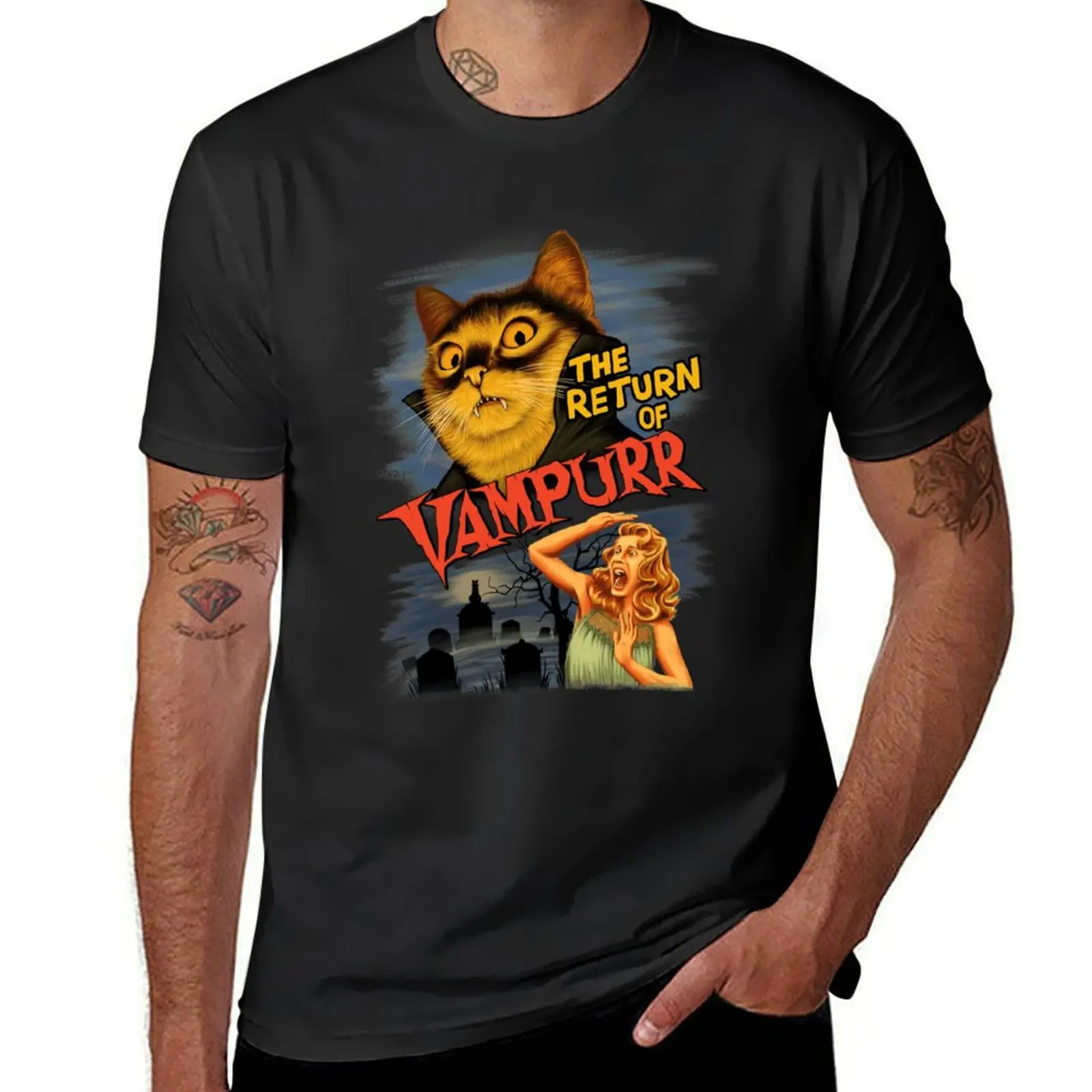 

Vampurr T-Shirt aesthetic clothes plus sizes kawaii clothes designer t shirt men