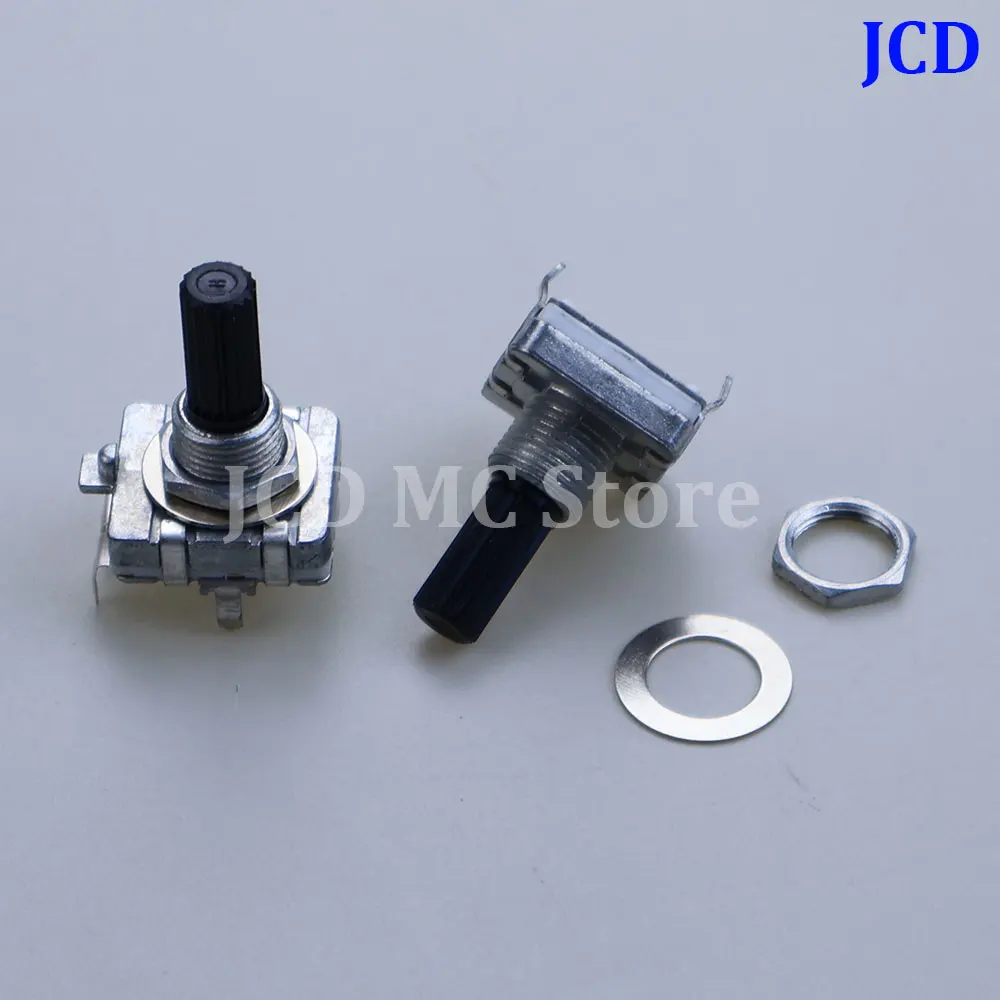 

1pc EC16 Rotary Encoder 24 Position 24 Pulse Digital Rotary 3Pins Amplifier Volume Switch Induction Cooker Switch 15/20MM