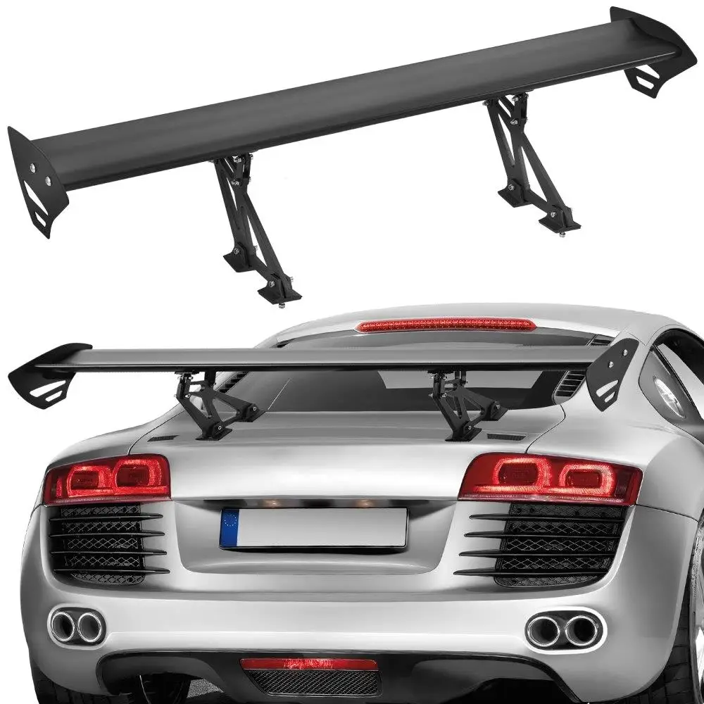 

for gt Wing Car Spoiler, 43.3 inch Universal Spoiler with Single Deck, Adjustable Lightweight Aluminum, Car Rear Spoiler Wing,