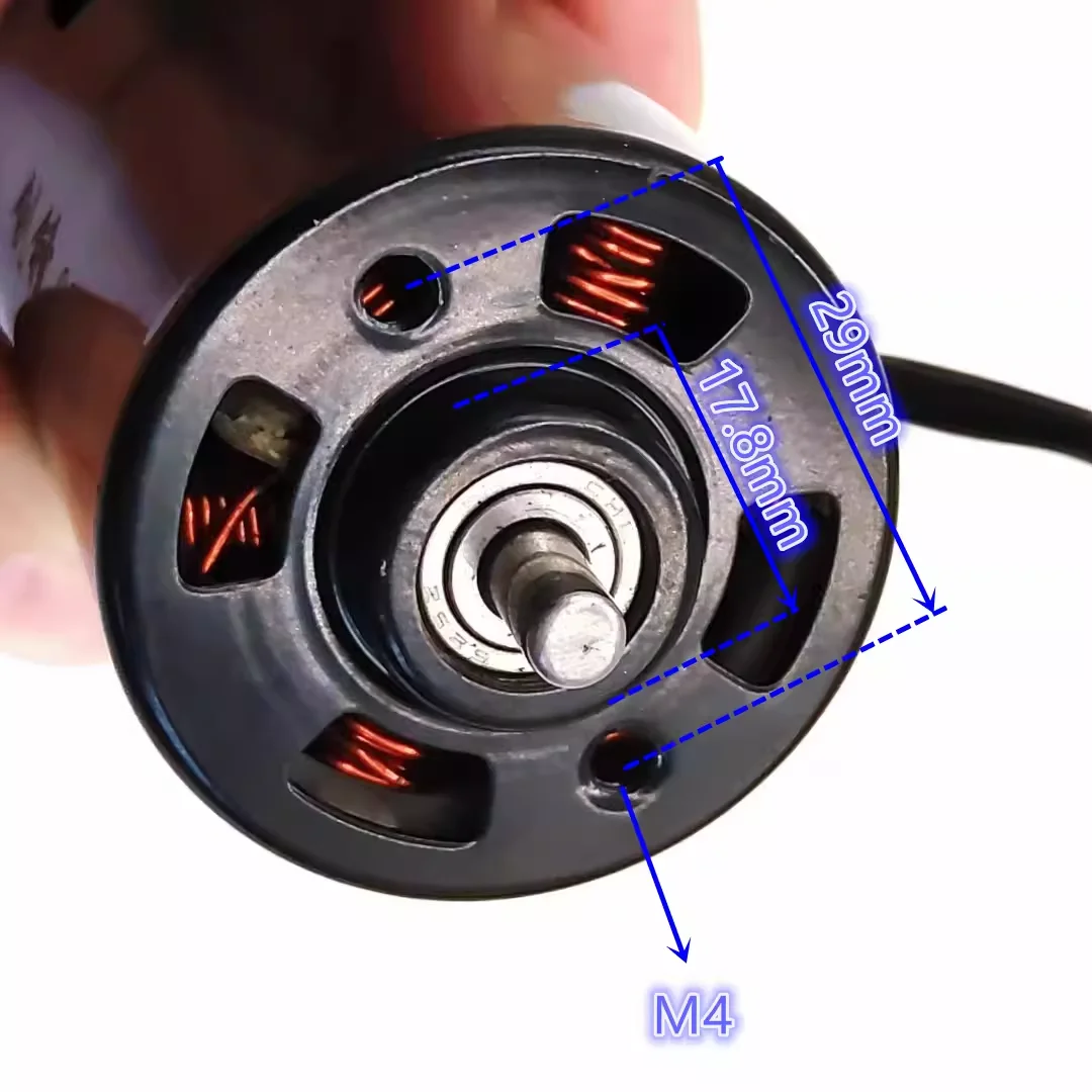 42MM 775/795 4280 Brushless Motor DC12 Double Ball Bearing High-speed With Driver For Electric tools/Gear motors/ Air pumps