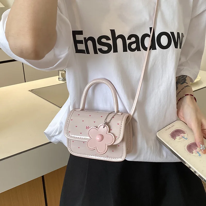 Children Crossbody Bags for Woman Shoulder Bags Sweet Cute Mother Kids Bag for Girl Designer Bag Purse and Handbag Сумка Женская view 4