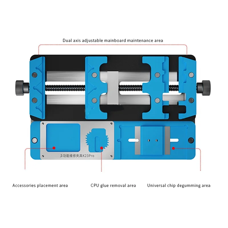 

N11R K23 Pro Phone Repair Fixture Mobile Phone Motherboard Fixed Universal Bearing Fixture Pcb Ic Chip Welding Tool