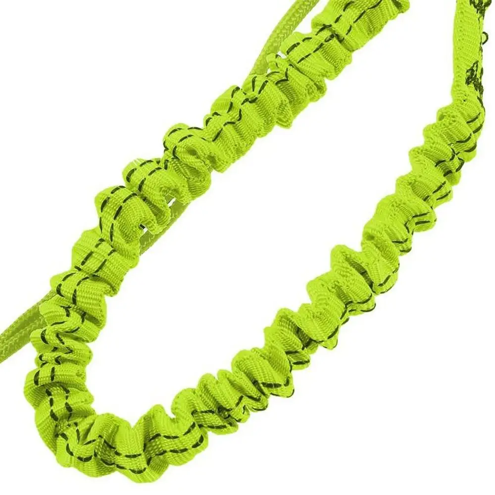 With Carabiner Hook Safety Bungee Tether Lanyard 90*2cm 5 Colors Climbing Working Anti-Falling Rope Aerial Work Tool