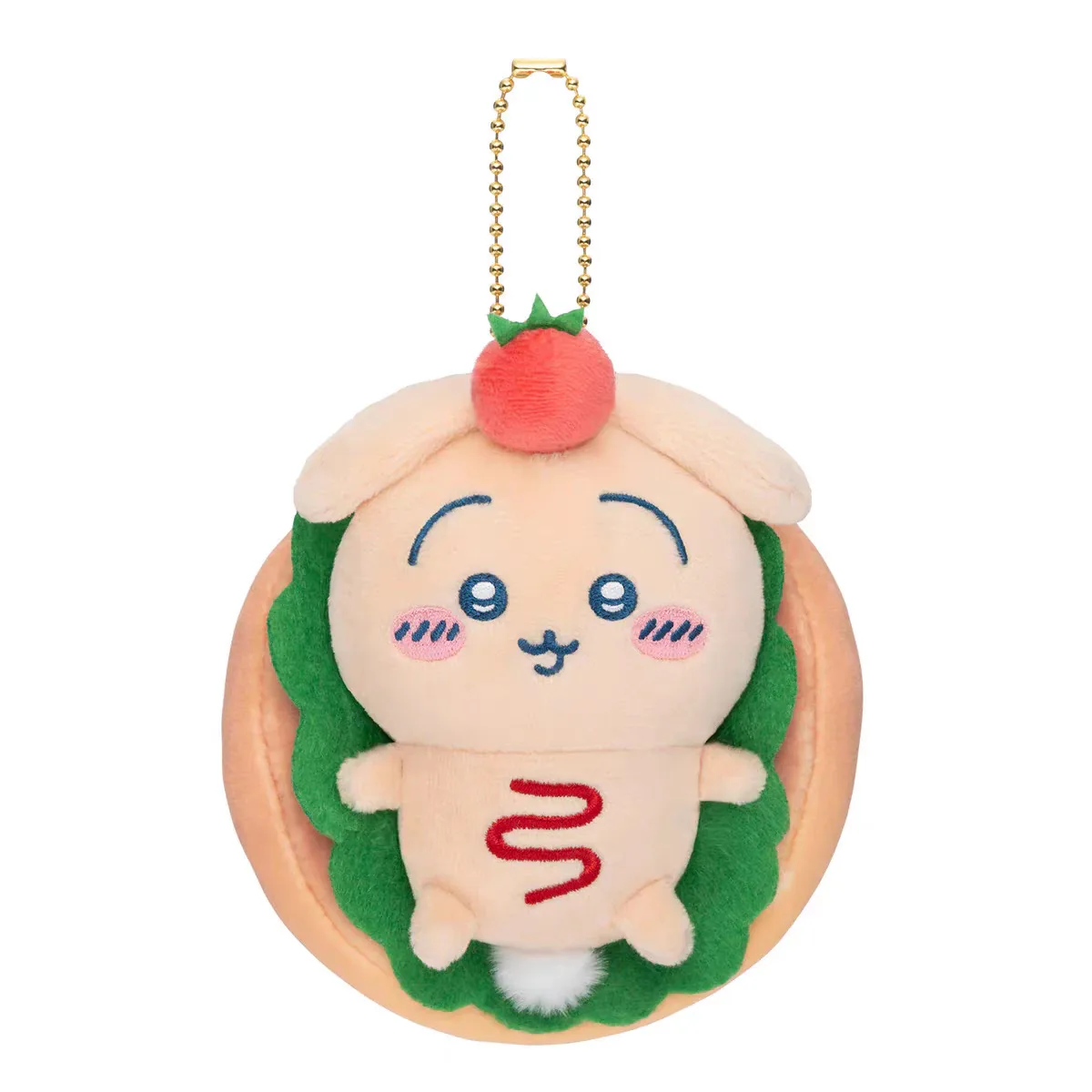Jiyi Bakery Serie Plüsch-Schlüsselanhänger Sandwich Hotdog Hachiware Usagi Charaktere Niedliches Weiches Spielzeug Taschenanhänger Sammlerstück Geschenk – Detail 2